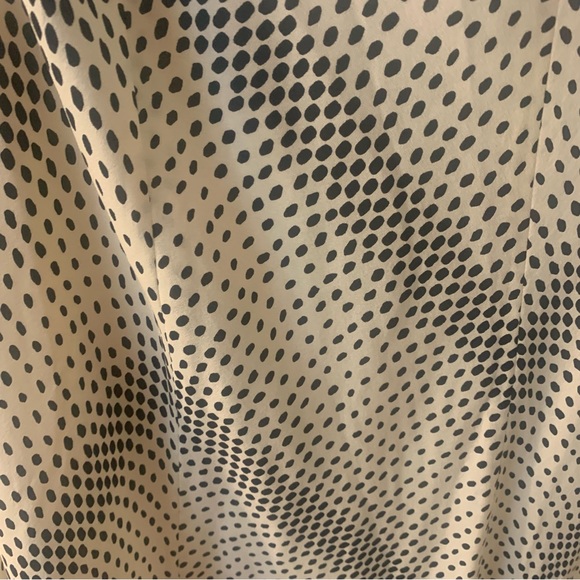 Jones New York 100% Silk Polka Dot A Line Skirt - Picture 9 of 9